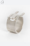 BORIS BIDJAN SABERI 925 Sterling Silver Ring BRIDLE RING